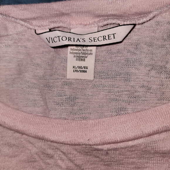 Victoria's Secret 3̶ 4 Piece Plaid PJ Set - Navy Plaid - XL +Extra Bonus PJ Top! - Picture 12 of 14